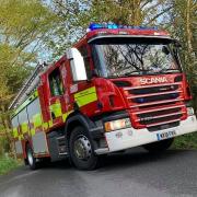 The South Roaming Fire Engine was called to a vehicle fire on Pitsdean Road at 9:39am. 