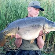 Paul Fitzjohn of St Ives Tackle Shop landed a couple of Carp at first light.