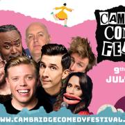 Comedians Rob Beckett, Al Murray, Dara O Briain and Ed Byrne will form part of Cambridge Comedy Festival at Abbots Ripton.