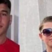 Brothers Luke (17) and Lewis (13) Smith were killed in a crash near Peterborough on Saturday (May 14).