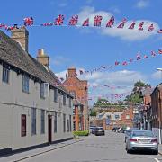 Bunting is up and flags are fluttering as people all over the district are set and ready for the Jubilee celebrations.