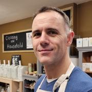 Martin Cooper, owner of The Refill Shop of Ikigai in St Ives.