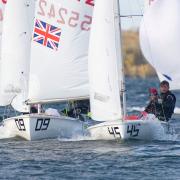 A windy November weekend for the 420 end-of-seasons at Grafham Water Sailing Club.