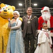 Huntingdon Town Mayor Karl Webb attended this year\'s Huntingdon Christmas Markets.