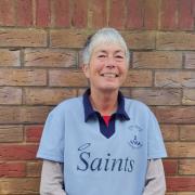 Veteran St Neots goalkeeper Amanda Rout scored her first goal in more than 40 years of hockey.