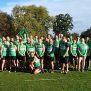 Riverside Runners at round one of the 2021-2022 Frostbite League held in St Neots.