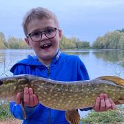 Jake Sellens nabbed this Pike on a session after school.
