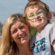 Claire Reece is mum to Hugo, who has CHARGE syndrome. They are backing Sense\'s petition.