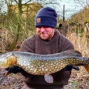 Andy Mendy landed a Pike at his syndicate.