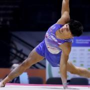 Jake Jarman claimed a top five spot in the men's all-around final at the World Gymnastics Championships in Liverpool.