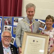 Tributes have been paid to former St Neots mayor, Cllr Derek Giles