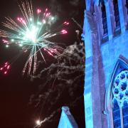 A fireworks display followed the 'big' switch-on thanks to Cambridge Fireworks and Fireworks in Hemingford.