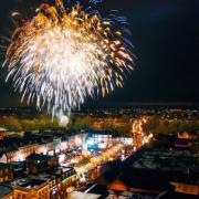Several towns are switching on their Christmas Light this weekend, accompanied by festive fun and fireworks.