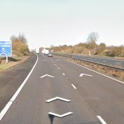 Cambridgeshire police have revealed a teenager was left on the side of the M11 in the dark.