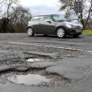 Around 2,700 potholes were repaired in the county last week, with 5,000 more potholes recorded on roads this year than last year.