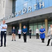 The sleep disorder team at the Royal Papworth Hospital.