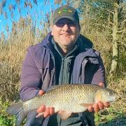 Paul Webb caught a 7lb 5oz fishing in the River Great Ouse.