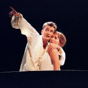 David Tennant and Alexandra Gilbreath as Romeo and Juliet.
