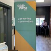 A community event to discuss the East West Rail was held in St Neots last year.