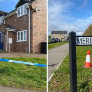 Police were called to The Row, Sutton, and Meridian Close, Bluntisham, where the bodies were found.