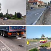 Examples of some of the most dangerous paths and roads for cyclists and pedestrians across Huntingdonshire.