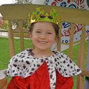 Annabella, aged 5 at the Brampton Picnic on Sunday.