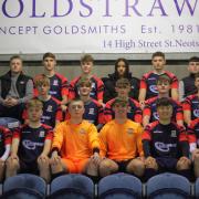 The St Neots under 18s squad won the Thurlow Nunn Youth Football League West Division for a fifth consecutive season.