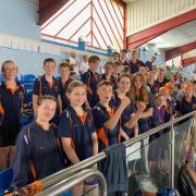 St Ives Swimmers at March Marlins' Fenland Open Meet in Whittlesey.