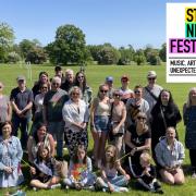 Some of the Neotists and volunteers that are working hard behind the scenes to make the first-ever St Neots Festival a huge success.
