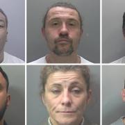 These criminals were put behind bars in May.