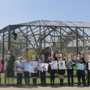 Students at Sawtry Village Academy have taken part in an extended art project creating posters to highlight endangered, threatened and at-risk animals.