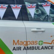Magpas shows its support for the armed forces.