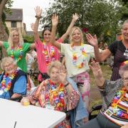 Residents, staff and family and friends enjoyed the carnival atmosphere at Field Lodge.