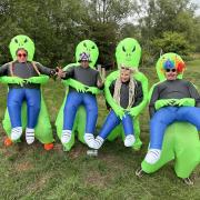 Aliens at Secret Garden Party