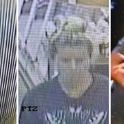 Police have released CCTV images of three people they would like to speak to in connection with a shoplifting from the Co-op, in Bentley Avenue, Yaxley, at 5pm on Thursday July 6.