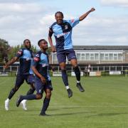 Harvey Willams' solitary goal after 15 minutes had the St Neots players and fans jumping for joy.
