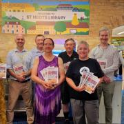 The launch of the directory was held at St Neots Library.