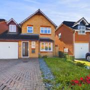 A three-bedroom detached home is for sale in Stukeley Meadows, Huntingdon