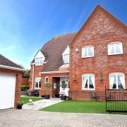 A five-bed detached home has come up for sale in Hail Weston, near St Neots