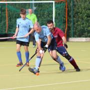 St Neots Hockey Club recorded three wins, three losses and one draw from the weekend's fixtures. Pictured: St Neots Hockey Club Men's 2s v Men's 3s.