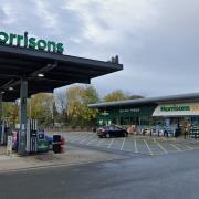 A safety cordon was put in place around Morrison's Petrol Station on Thursday, October 27, and cars weren't allowed into the supermarket car park.