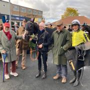 The horse Burdett Road won by 12 lengths to make it a winning debut over hurdles at Huntingdon Racecourse on Sunday, November 5.