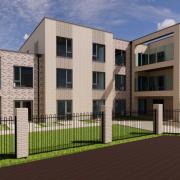 Illustrative image of the proposed care home at former RAF Upwood. Image taken from planning documents