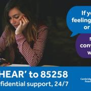 A new mental health free text messaging support service has launched in Cambridgeshire and Peterborough