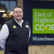 Branch manager at East of England Co-op in Waterbeach, Damian Johnson.