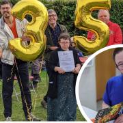 Burwell Print Centre is celebrating its 35th anniversary this year, and has been awarded £25,000 from a trust related to the People's Postcode Lottery.