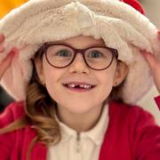 Saphia Turner, 7, from Fenstanton, has set herself another festive fundraising challenge.