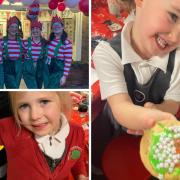 Priory Park Infant School, in St Neots, recently held its Christmas fayre.