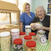 Residents at Primrose Hill Care Home in Huntingdon have been taking regular trips down memory lane thanks to the addition of an old-fashioned sweet shop trolley and scents.