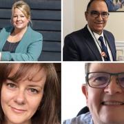 Some of the Cambridgeshire residents listed in the King's New Year honours list.